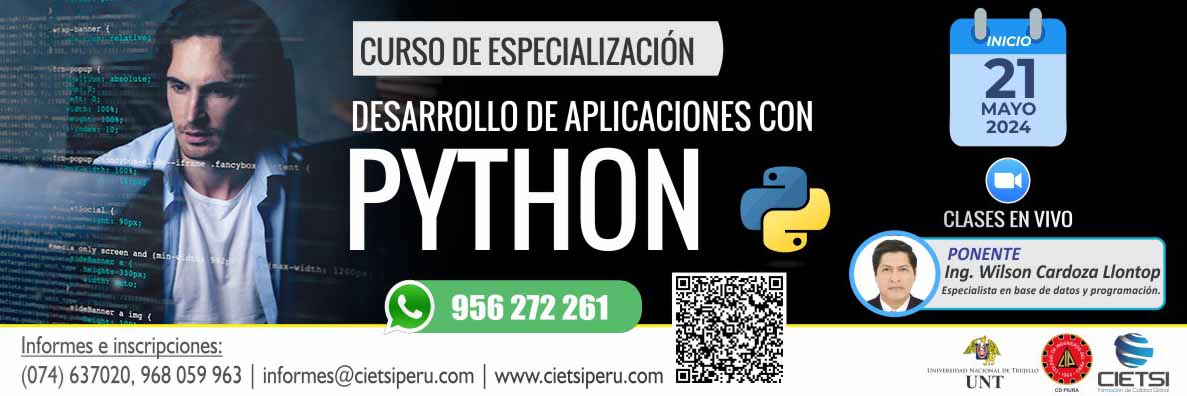curso de especializaciOn desarrollo de aplicaciones con python 2024